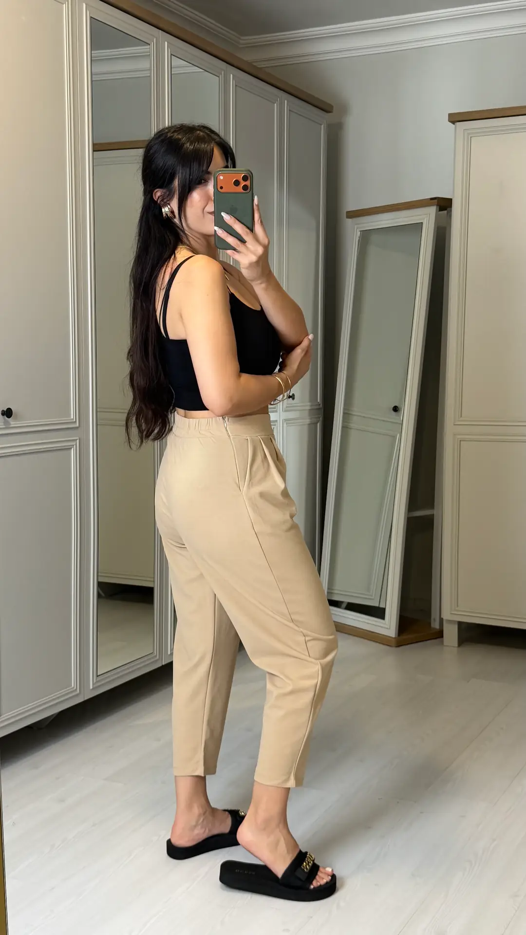 Zenna Taş Rengi Harem Pantolon