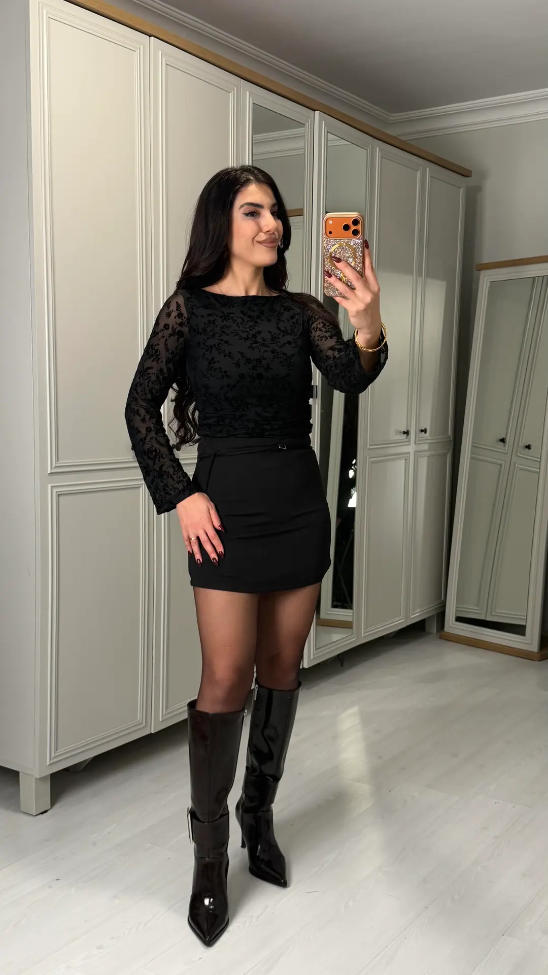 Cristi Siyah Zr. Etek