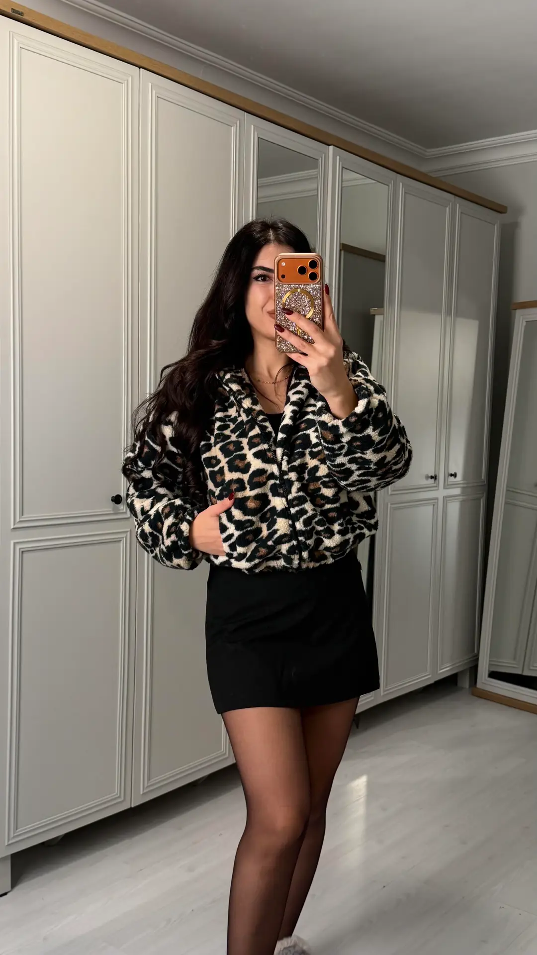 Laima Leopar Astarlı Polar Mont - Leopar