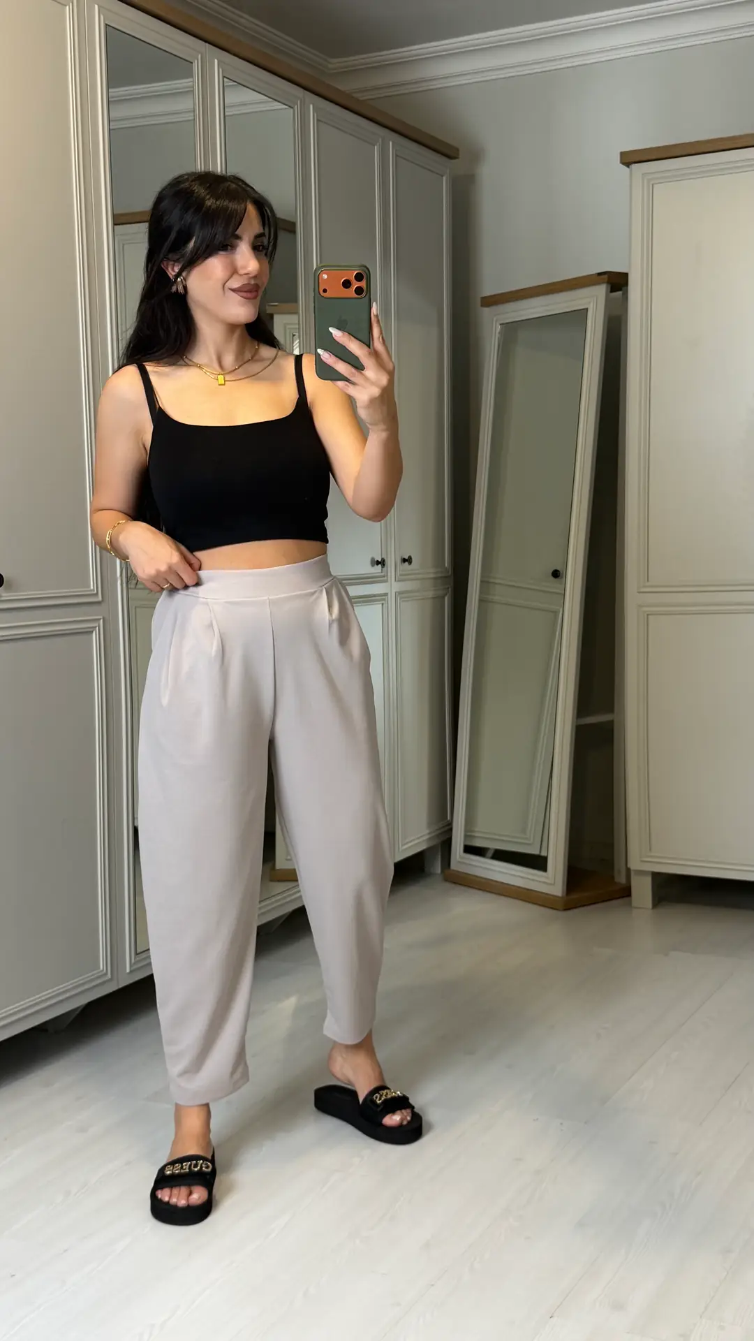 Zenna Gri Harem Pantolon - Gri