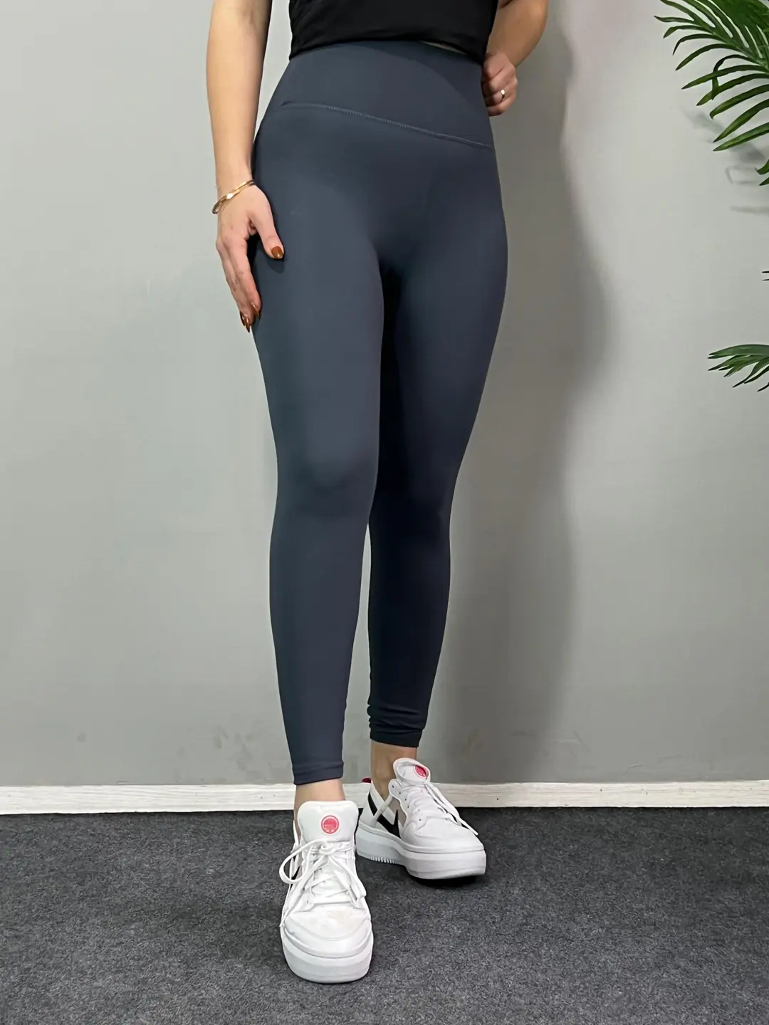 Nano Fit Füme Likralı Tayt
