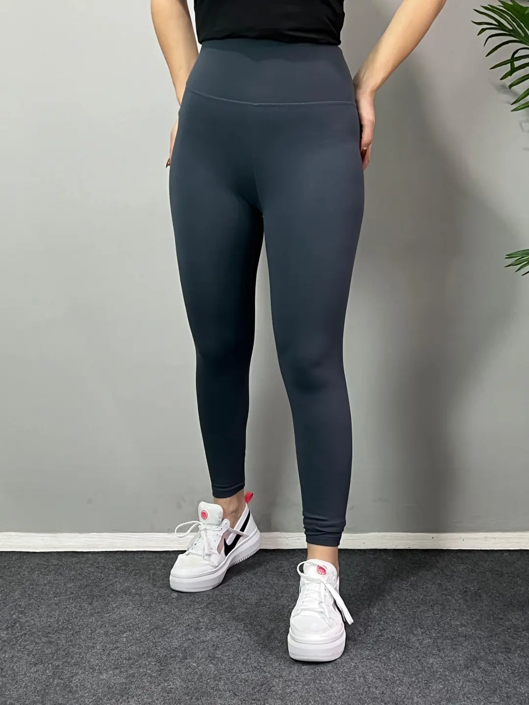 Nano Fit Füme Likralı Tayt